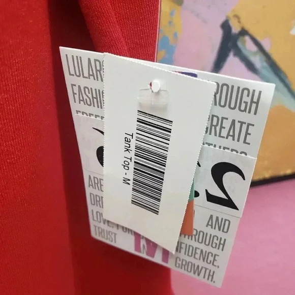 Lularoe Tank Top Medium Red - Picture 3 of 5